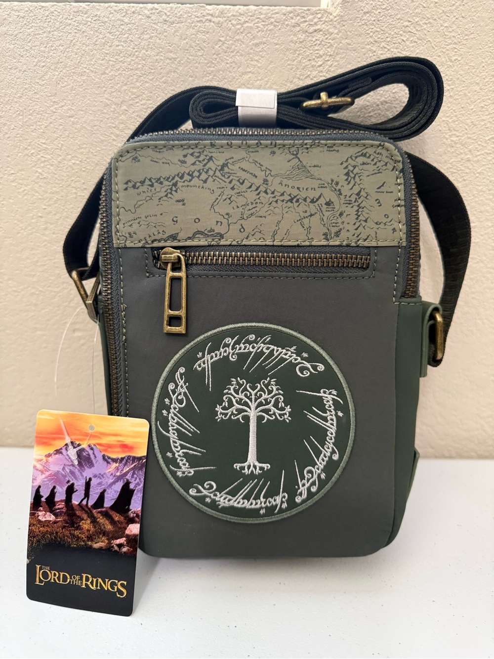 Lord of the Rings Tree of Gondor Crossbody Bag